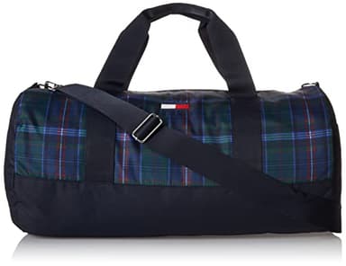 Tommy Hilfiger Sac de Sport Ardin pour Homme, Vert/Multicolore, Taille Unique