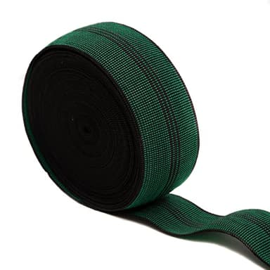 Tramatessile - Sangle élastique pour tapisserie d'ameublement - Largeur 60 mm - Bande élastique pour canapés et fauteuils - Convient aux sièges et dossiers - Sangles élastiques à 3 rangées