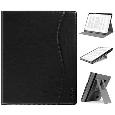 HoYiXi Étui pour Remarkable 2 10.3 Pouce (2020 Released) – avec Support Pliable et Poche pour Stylo, Perfect Cover for 10.3'' Remarkable 2 Digital Paper Tablette Case, Noir