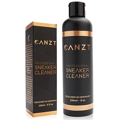 Canzt Nettoyant Baskets XXL – Nettoyant Chaussure 236ml pour Cuir, Daim, Nubuck & Textile – Élimine Taches & Saletés sur Sneakers Blanches & Semelles