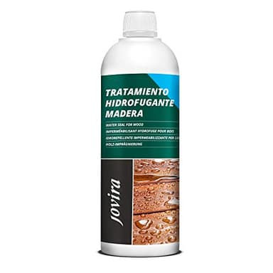 JOVIRA PINTURAS Imperméabilisant et hydrofuge pour le bois. Transparent et invisible. Protecteur hydrofuge pour le bois. Hydrofuge. (1 Litre, Hydrofuge pour bois, Incolore)