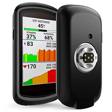 TUSITA Coque Compatible avec Garmin Edge 1040 Solar - Housse de Protection en Silicone Étui - Ordinateur de Vélo Accessoires GPS