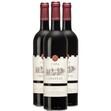Générique Bekaa Château - Rouge 2018 - Château Ksara - Vin Rouge duLiban (3x75cl)