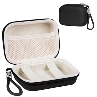 Ainiv Étui pour Appareil Photo Compact pour Appareil Photo Numérique, Mini Étui de Protection pour Appareil Photo numérique, Compatible avec Les Petits appareils Photo numériques compacts (Noir)