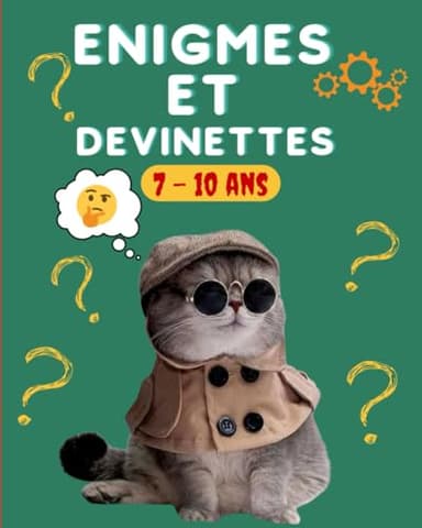 Énigmes et devinettes 7-10 ans: 100 questions et reflexions / Jeu original et drôle