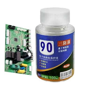 Revêtement PCB étanche – Vernis isolant transparent pour circuit électronique | Formule protectrice de 100 ml avec finition durable, accessoire automobile pratique, outil industriel fonctionnel pour L