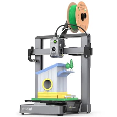Creality Hi (A) Imprimante 3D, Impression Multicolore (16 Couleurs Max., Nécessite CFS), 500 mm/s Haute Vitesse, Mise à Niveau Automatique, Pré-assemblée à 95%, Dimensions d'impression 260x260x300mm