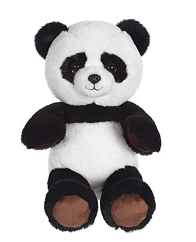 Gipsy Panda Peluche, 70877, Noir/Blanc, 20 cm