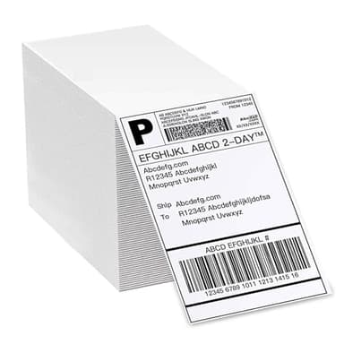 LVYUAN Lot de 500 étiquettes d'expédition en papier thermique DHL (100 mm × 150 mm), imperméables pour imprimante d'étiquettes
