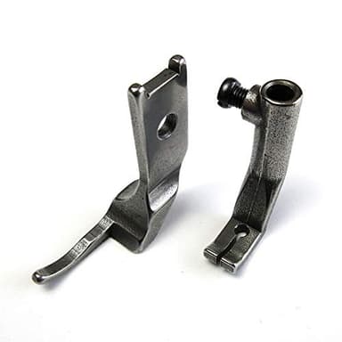 evernice Pied de marche pour fermeture éclair gauche pour Pfaff 145, 146, 195, 335, 540, 545, 1240, 1245, 40474 et 40475 5 mm, 6 mm, 8 mm (largeur : 6 mm)