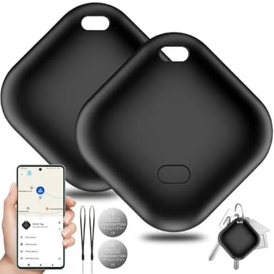 Air Tracker Android, Smart Air Traceur Tag, Traceur Localisateur D’Objets Bluetooth, Fonctionne avec l’app Google Localiser (Uniquement Android), Android Smart Tracker Tag pour clés, Sac