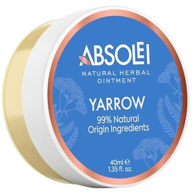Absolei Pommade Hémorroïdes, Pommade Naturelle à l'Achillée Millefeuille pour les Brûlures, Démangeaisons et Inconfor, 40 ml