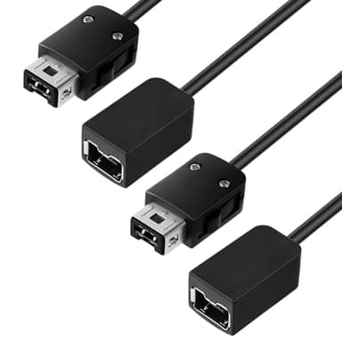 AXFEE 2pcs 3m Manette de Jeu et Cable Rallonge Compatible Avec la Console Nintendo Mini/Classic NES