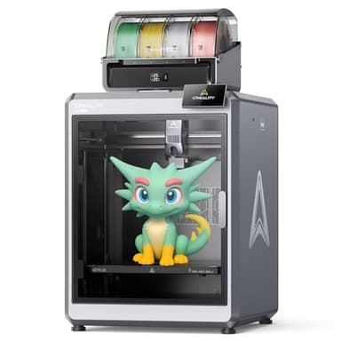 Creality K2 Plus Combo Imprimante 3D, Impression Multicolore avec CFS, 600 mm/s Haute Vitesse, Double Caméra Al, Mise à Niveau Entièrement Automatique, Volume de Construction 350 x 350 x 350 mm