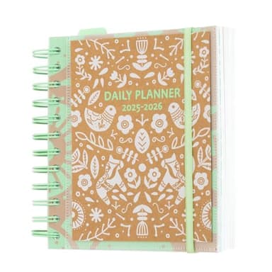 Grupo Erik - Agenda Journalier 2025 2026 Spirale | Fourniture Scolaire, Agenda Scolaire 2025 2026