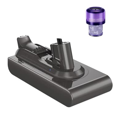V11 SV15 Batterie de rechange style clic pour Dyson 970425-01, 970938-01, SV15, V11 Torque Drive, V11 Torque Drive, V11 Torque Drive Extra, V11 Absolute Aspirateur