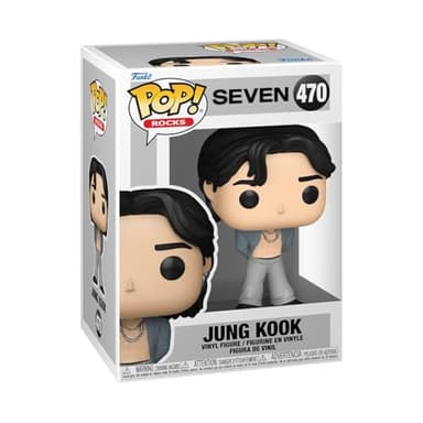 Funko Pop! Rocks: Jung Kook - Jungkook - (Seven) - BTS - Figurine en Vinyle à Collectionner - Idée de Cadeau - Produits Officiels - Music Fans