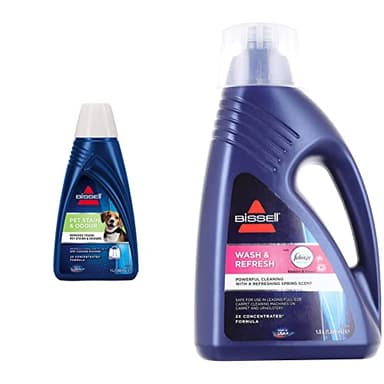 BISSELL Formule Pet Stain & Odor, à utiliser avec nos produits Spotclean et Spotclean Pro, 1085N & Formule Wash & Refresh Febreze, et avec nettoyeurs de tapisserie et moquettes, 1078N