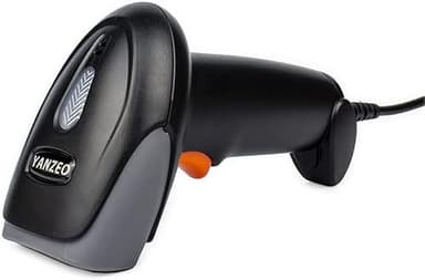 YANZEO Lecteur de codes-barres CCD USB, Plug and Play, numérisation rapide et précise pour livres, bureau, entrepôt, magasin (L1100 CCD)