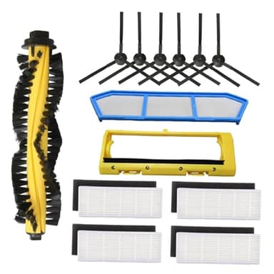 Kit de pièces pour aspirateur Robot ilife A4, brosse principale, filtre, brosses latérales