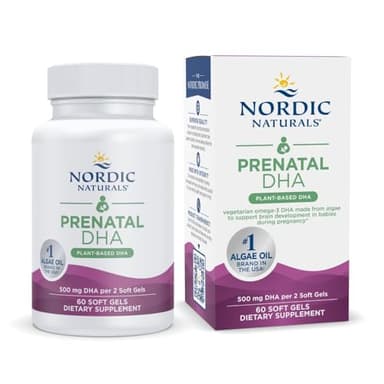 Prenatal DHA Vegan, 500mg - 60 softgels