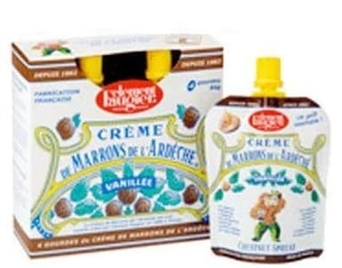 Clément Faugier - Crème de Marrons de l'Ardèche - Pack 4 gourdes 85g