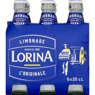 Loriana Limonade artisanale, 6 x 20cl