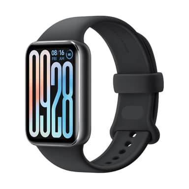 XIAOMI Smart Band 9 Pro, Suivi du Sport, Ecran de 1,74" avec Bords Ultra-Fins, 21 Jours d'autonomie, Suivi du Sommeil amélioré,150 Modes de Sports, 5ATM, Compatible avec Android et iOS,Noir