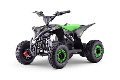 Beneo Motors ATV électrique Quad pour Enfants T-Rex Verte - 1300W, Batterie 48V (4 x 12V 12Ah), à partir de 6 Ans