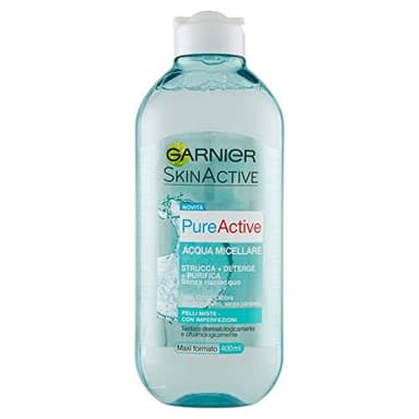 Garnier Eau Micellaire detergenza quotidienne, 400 ml Pure Active