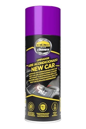 Abc Car Cleaners Nettoyant pour système de climatisation de voiture Arôme New Car. Antibactérien avec un taux de stérilisation de 99%. Arôme frais, agréable et durable pour l'été.