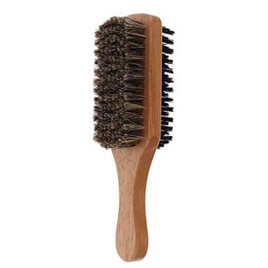 HINTER Brosse à Cheveux pour Homme – Brosse à Cheveux à Poils pour Cheveux Fins, Fins, Courts, Longs, épais, bouclés, ondulés et Plus Encore.