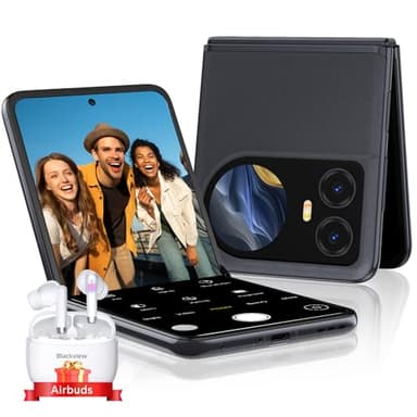 Blackview Hero 10 Smartphone Pliable 2025, Téléphone Portable Pliable à Double écran 6.9" 2.5K 120Hz/36Go+256Go/108MP+32MP+8MP 120°Grand Angle Caméra AI/4000mAh(45W)/Face ID/NFC/MTK G99 Téléphone