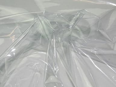 Minerva Crafts Tissu en PVC transparent souple – au mètre