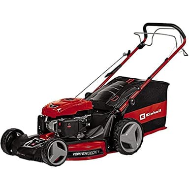 Einhell Tondeuse à gazon thermique GC-PM 56/2 S HW (surfaces jusqu’à 2 200 m², pare-chocs avant, dispositif de démarrage rapide Einhell, carter de coupe à technologie Vortex avec fonction 5-en-1)
