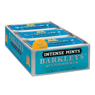 Barkleys Peppermint Tins (Pack of 6)
