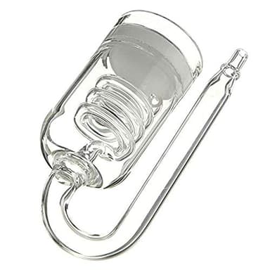 Diffuseur de CO2, Premium Qualité Aquarium CO2 Diffuseur 60~300L Plantes Réservoir Atomiseur, Mousse Fougère de Java Valve Atomiseur à Ventouse pour Aquarium Live Plantes