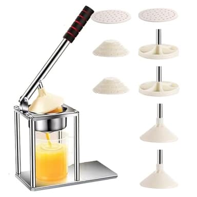 Extracteur de jus manuel - Extracteur en acier inoxydable professionnel - Presse-agrumes commercial pour citron et orange