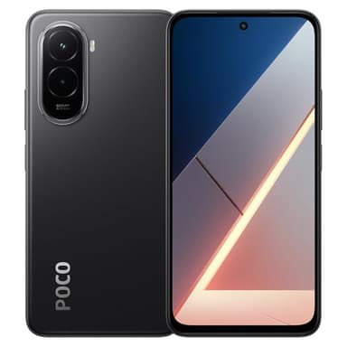 XIAOMI Poco M7 4G, Noir, 8 Go+256 Go, NFC, capacité Batterie 7000 mAh, Android 15, Qualcomm SM6225 Snapdragon 685 (6 nm), Appareil Photo Principal 50 MP, sans Chargeur