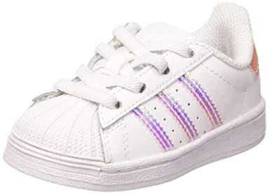 adidas Femme Superstar J Sneaker Basse, Ftwr Blanc Ftwr Blanc Ftwr Blanc, 38 EU