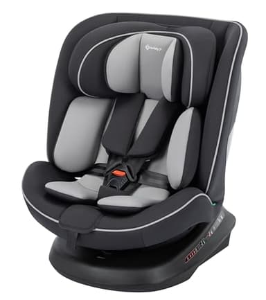 Safety 1st Cosmo i-Safe, Siège Auto Pivotant, 0-12 Ans (40-150 cm), Siège Auto évolutif Ceinturé avec Réducteur Nouveau-né, 11 Positions d’appui-tête & 6 Inclinaisons, Léger (5,6 kg), Noir