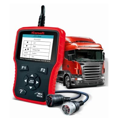 iCarsoft HD V3.0 - Outil Diagnostic Professionnel pour Poids-Lourds et Camions - Valise Diagnostique Pro pour Poids-Lourds