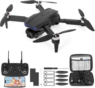 Drone pour Enfant avec Caméra 1080P HD, Drone Quadricoptère FPV WiFi Télécommandé, Mode sans Tête, Maintien d'Altitude, 360°Flips, Cadeau et Jouet pour Enfant ou Débutant