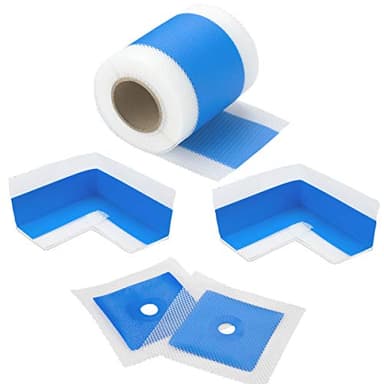 Bauhandel24 Kit de bande d'étanchéité D11 Bande d'étanchéité 10m kit etancheite douche bande d etancheite salle de bain étanchéité douche italienne
