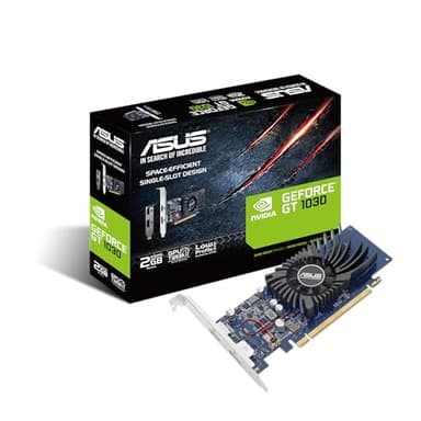 ASUS GeForce GT1030 2G BRK – Carte Graphique (2GB GDDR5, Technologie Auto-Extreme, GPU Tweak II)