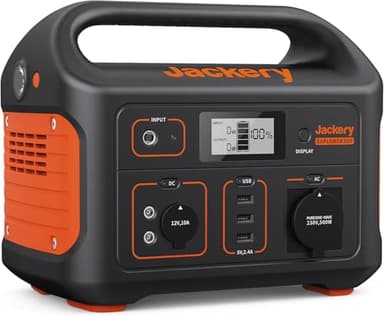 Jackery Explorer 500 Générateur Électrique Portable, 518Wh Batterie au Lithium-ion 230V/500W(Max 1000W), Seuls quelques petits défauts dans l'emballage, le produit n'a pas été utilisé (Reconditionné)