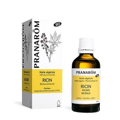 Pranarôm ricin huile végétale bio 50ml