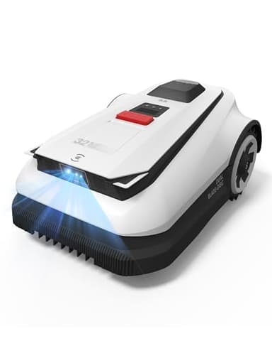 ECOVACS Goat A1600 RTK Robot Tondeuse sans Fil périphérique 1600 m², Navigation RTK+Vision Améliorée par LiDAR, Charge Rapide 45 Min, Tonte précise des Bordures, Cartographie Automatique, Pente 50%
