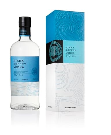 NIKKA - Coffey Vodka, avec étui - Vodka - Notes d'épices & fruits - Origine : Japon - 40% Alcool - 70 cl
