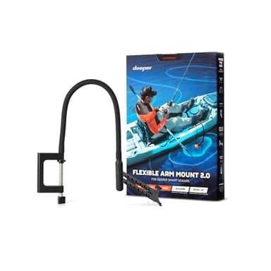 Deeper - Bras Flexible Deeper 2.0 – Nouveau design pour une meilleure utilisation sur votre kayak ou Float tube